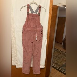 Fat Face Young Crew Sz 10/11 Dungarees NWT